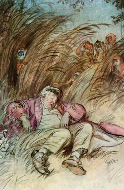Illustratie voor J M Barrie