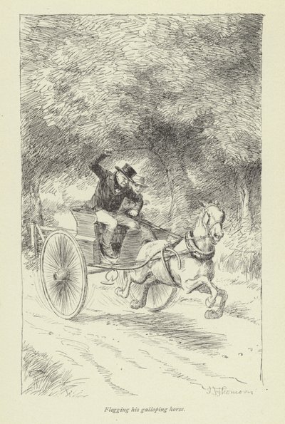 Illustratie voor Janets Berouw door Hugh Thomson