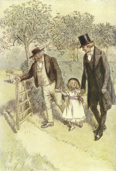 Illustratie voor Janets Berouw door Hugh Thomson