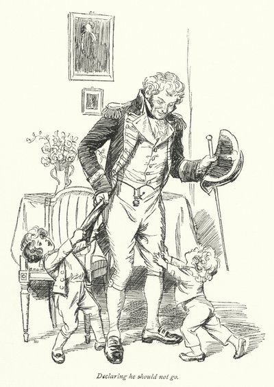 Illustratie voor Persuasion door Jane Austen door Hugh Thomson