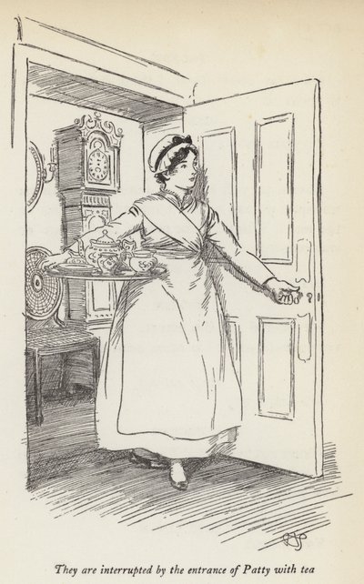 Illustratie voor Quality Street door Hugh Thomson