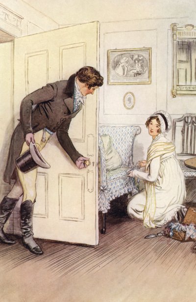 Illustratie voor Quality Street door Hugh Thomson