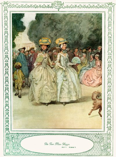 She Stoops to Conquer door Oliver Goldsmith door Hugh Thomson