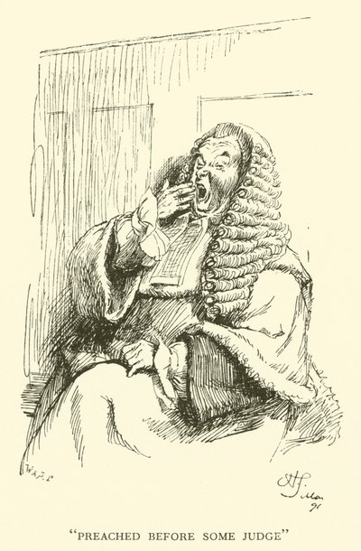Preek voor een rechter door Hugh Thomson