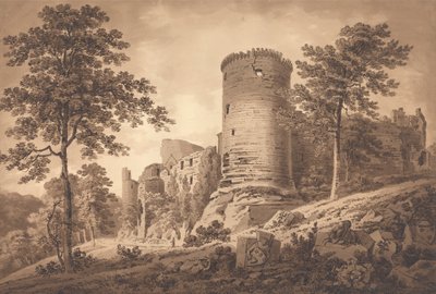Bothwell Kasteel, Lanarkshire door Hugh William Grecian Williams