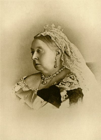 Koningin Victoria, ca. 1894, 1901 door Hughes and Mullins