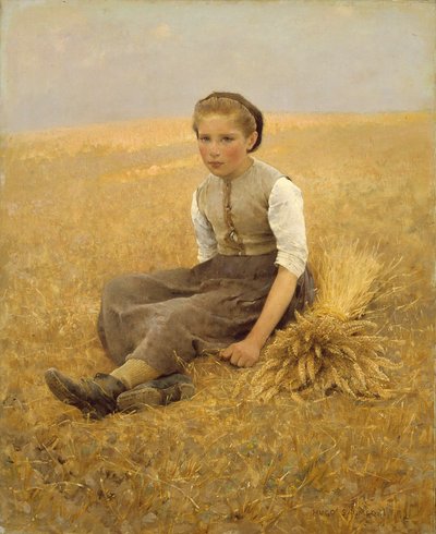 De Kleine Arenlezer, 1884 door Hugo Salmson