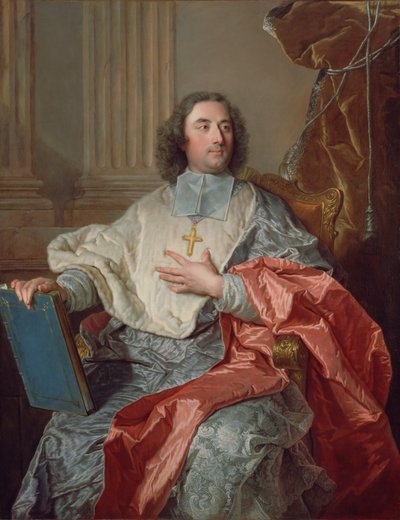 Charles de Saint-Albin, aartsbisschop van Kamerijk door Hyacinthe Rigaud