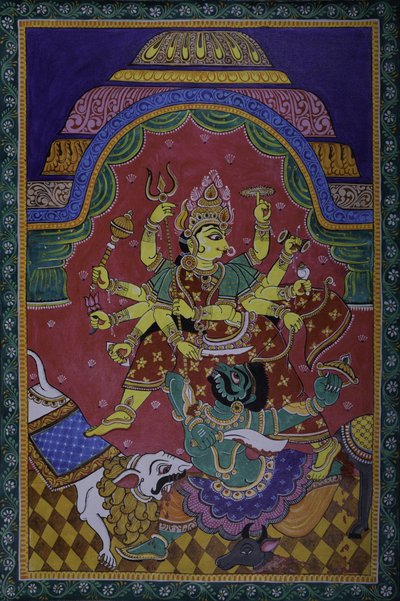 Durga verslaat de demon door IMAGINEERS STUDIO