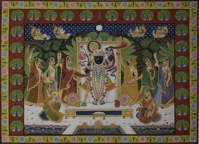 Gopi’s die Krishna aanbidden door IMAGINEERS STUDIO