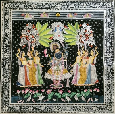 Krishna en de Gopi