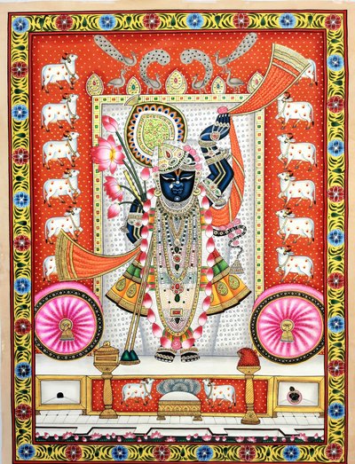 De levendige Indiase Shrinathji door IMAGINEERS STUDIO