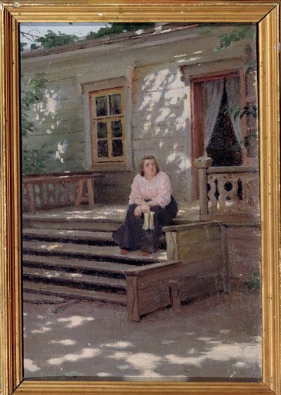 Op de veranda door Iakov Kalinichenko
