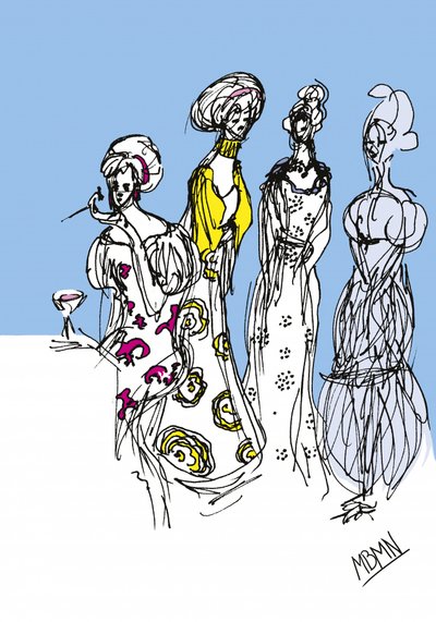 Elegante feestlook voor dames door Ida Publishing