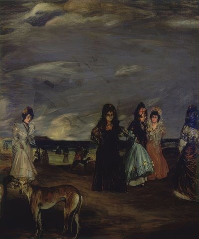 (Vrouwen met mantilla