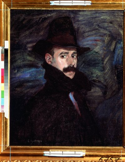 Zelfportret door Ignacio Zuloaga y Zabaleta