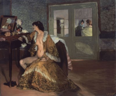 De koppelaarster door Ignacio Zuloaga y Zabaleta