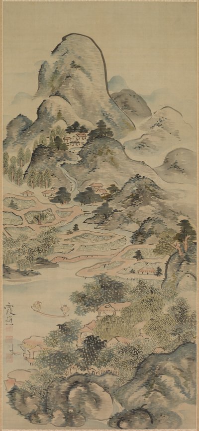 Vissen in de Lente, 1700s door Ike Taiga