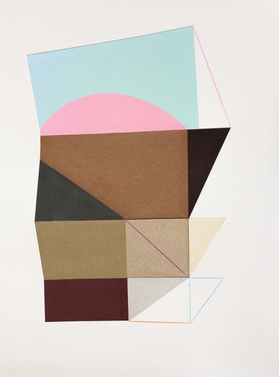 Geometrische kleurvormen door Ildefonso Martín