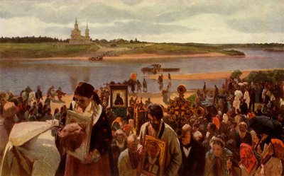 De Processie van het Kruis door Illarion Pryanishnikov