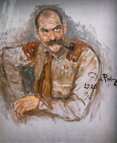 Akseli Gallen-Kallela door Ilya Efimovich Repin