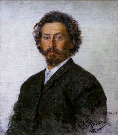 Ilja Repin zelfportret door Ilya Efimovich Repin