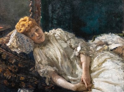 Louise de Riquet, gravin van Mercy-Argenteau door Ilya Efimovich Repin