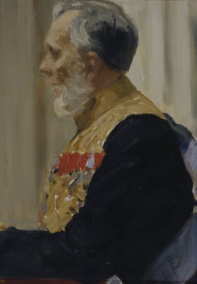 Portret van Graaf Constantin Ivanovich von der Pahlen, 1903 door Ilya Efimovich Repin
