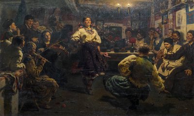 Vetchornitsi door Ilya Efimovich Repin