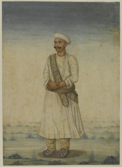 Portret van een man door Indian School