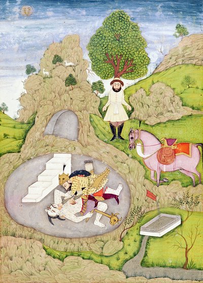 Rustam doodt de Witte Demon, uit de 