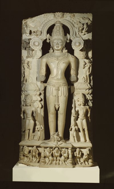 Surya, uit de Zonnetempel in Konarak, Orissa, Oostelijke Ganga-dynastie door Indian School
