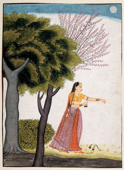 Vipralabdha nayika, c.1770 door Indian School