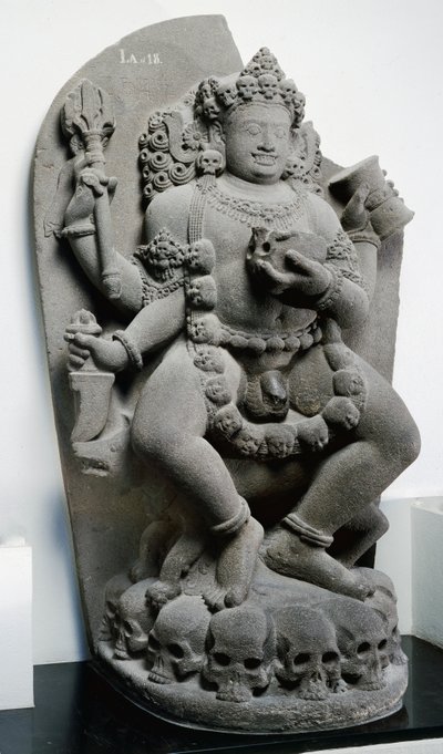 Bhairava, c.1300 door Indonesian School