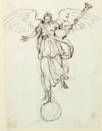 Roem, voorlopige schets, ca. 1631 door Inigo Jones