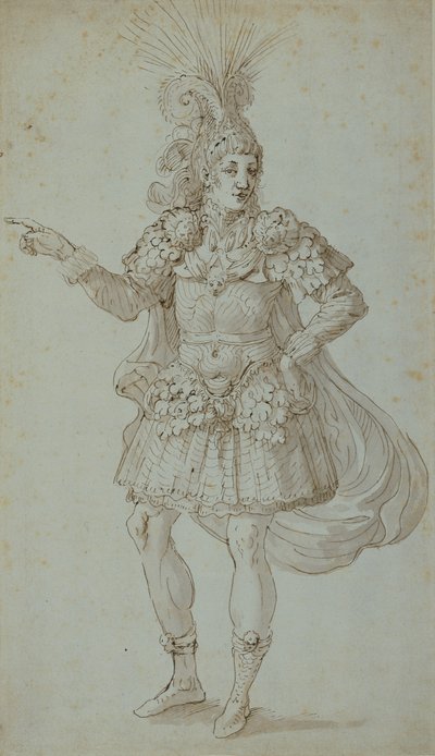 Kostuum van een masker door Inigo Jones