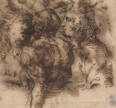 Drie Halflange Figuren door Inigo Jones