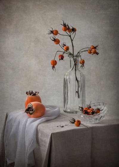 Rustiek herfstboeket door Inna Karpova