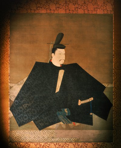 Een portret van Shogun Minamoto Yoritomo in een Boeddhistische Tempel, 2005 (foto) door Ira Block