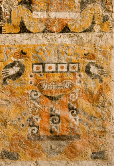 Bij Huaca El Brujo, de belangrijkste begrafenis in de noordwestelijke hoek van El Brujo door Ira Block