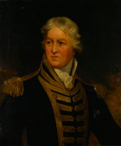 Admiraal Charles Middleton, later Lord Barham (1726-1813), begin 19e eeuw door Isaac (after) Pocock