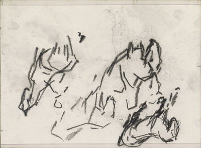 Paarden door Isaac Israels