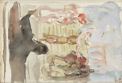 Theatervoorstelling door Isaac Israels
