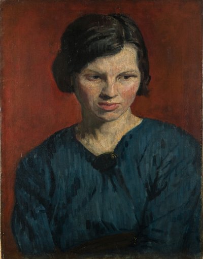 Portret van Sonia door Isaac Rosenberg