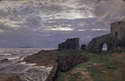 Overblijfselen van het verleden. Schemering. Finland door Isaak Ilyich Levitan