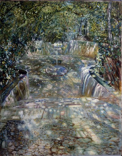 De fontein door Isaak Israilevich Brodsky