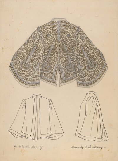 Geborduurde Jas door Isabelle De Strange