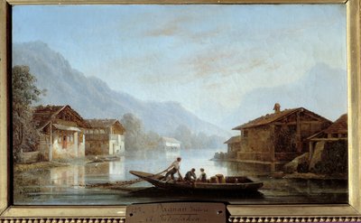 Pecheurs Suisse à Interlaken door Isidore Dagnan