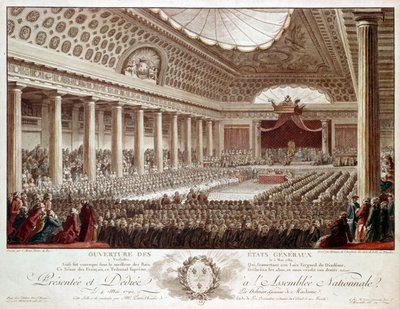 De opening van de Estates General in Versailles ... door Isidore Stanislas Helman