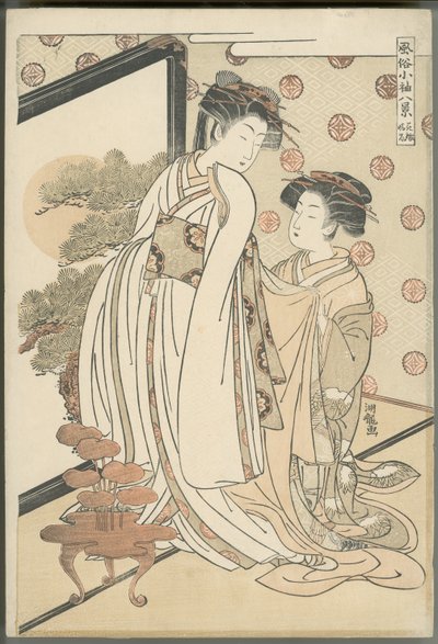  door Isoda Koryusai